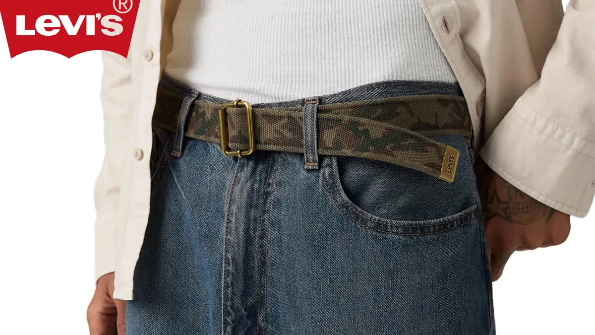 Cinturón Levi's textil de camuflaje - varias tallas
