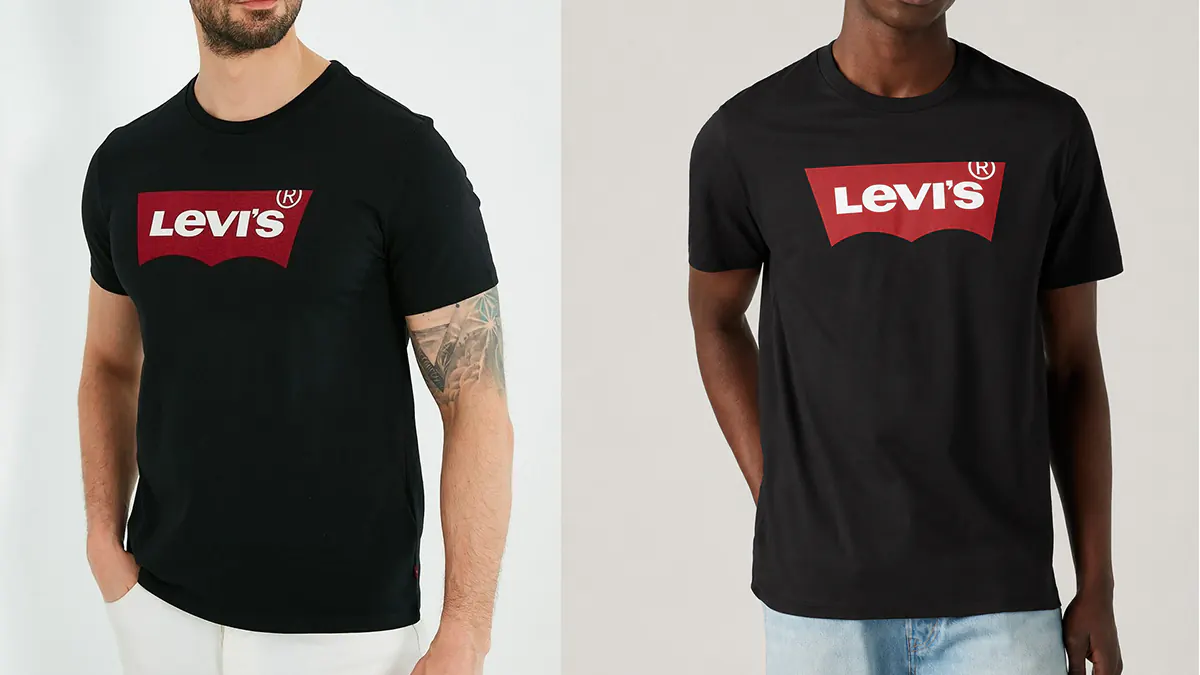 Camiseta con logo Levi´s hombre 100% algodón