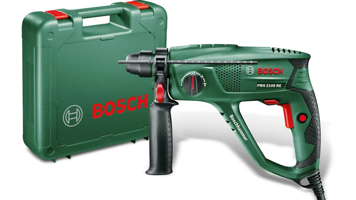 Martillo perforador Bosch - taladra hormigón en unos segundos