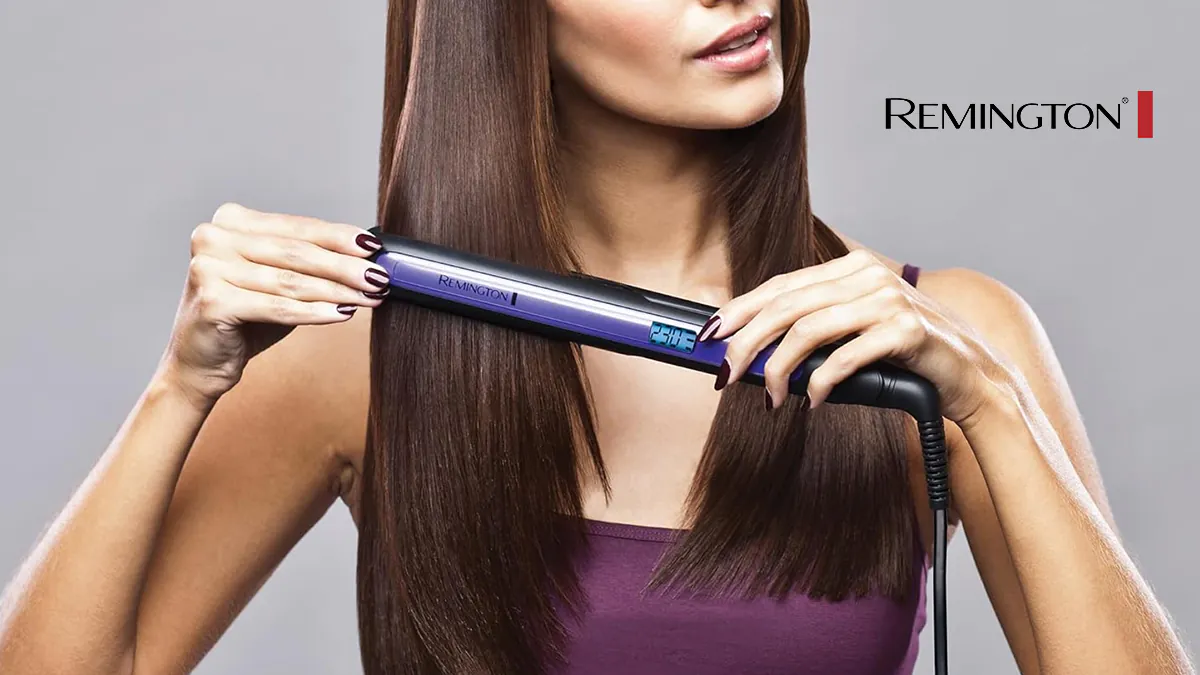 Remington Pro Ion S7710 - Plancha de pelo Iónica con temperatura regulable