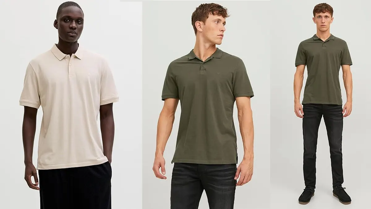 Polo Jack &amp; Jones hombre - 100% algodón