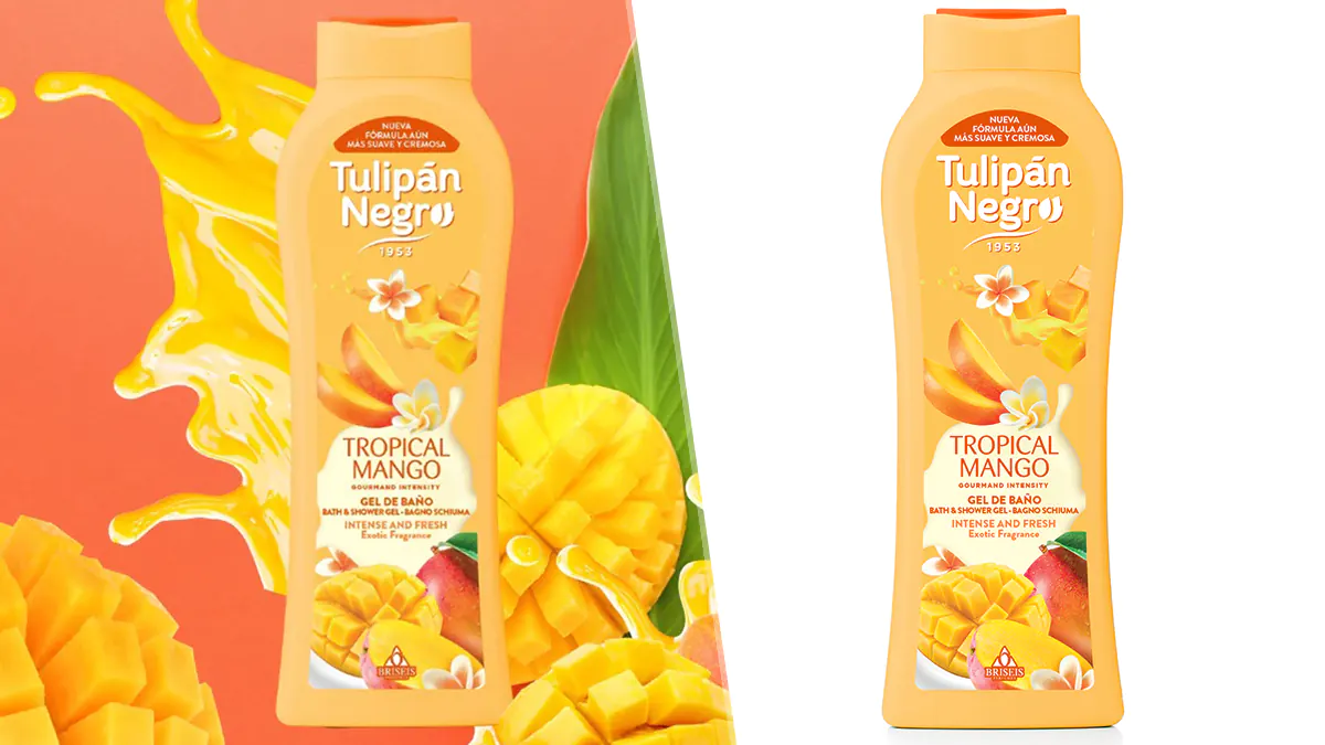 Gel de baño 650ml Tulipán Negro Tropical Mango