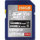256GB tarjeta SD U3 100MB/s de lectura - 90MB/s de escritura