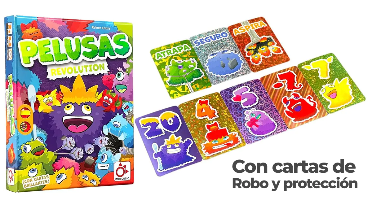 Pelusas Revolution: ahora con cartas especiales de robo y protección