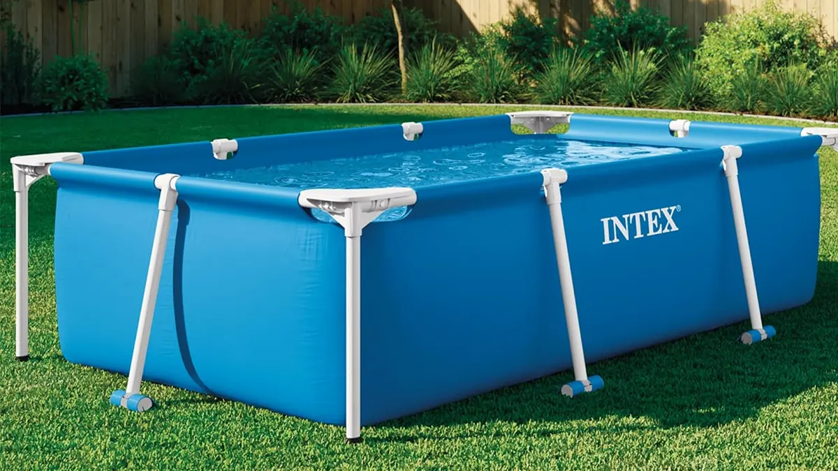 Piscina desmontable Intex tubular - 4 personas - 2.2 x 1.5m - 1662L