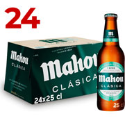 mahou clasica 28 latas