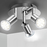 Lámpara de techo con 3 focos