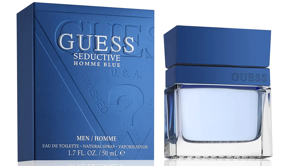 50ml Guess Seductive Homme Blue: amaderada especiada ligera