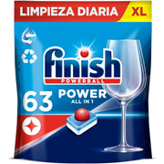 63 pastillas para lavavajillas Finish