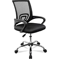 Silla de oficina ergonómica regulable en altura  