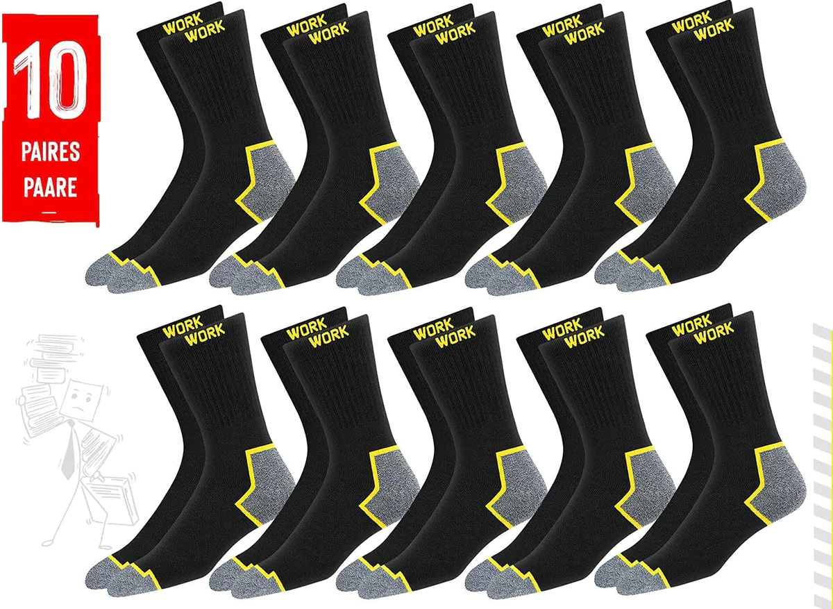 10 pares calcetines resistentes - opiniones muy muy buenas