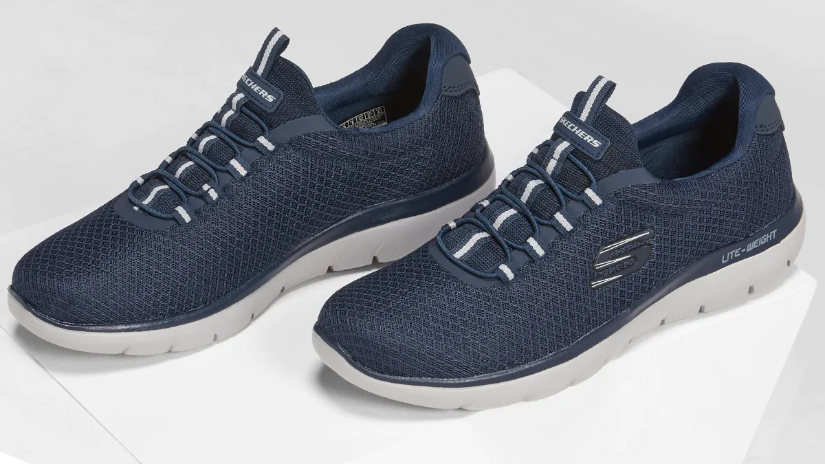 Skechers Summits tallas 39 a 48.5 Slip-ins cordones elásticos