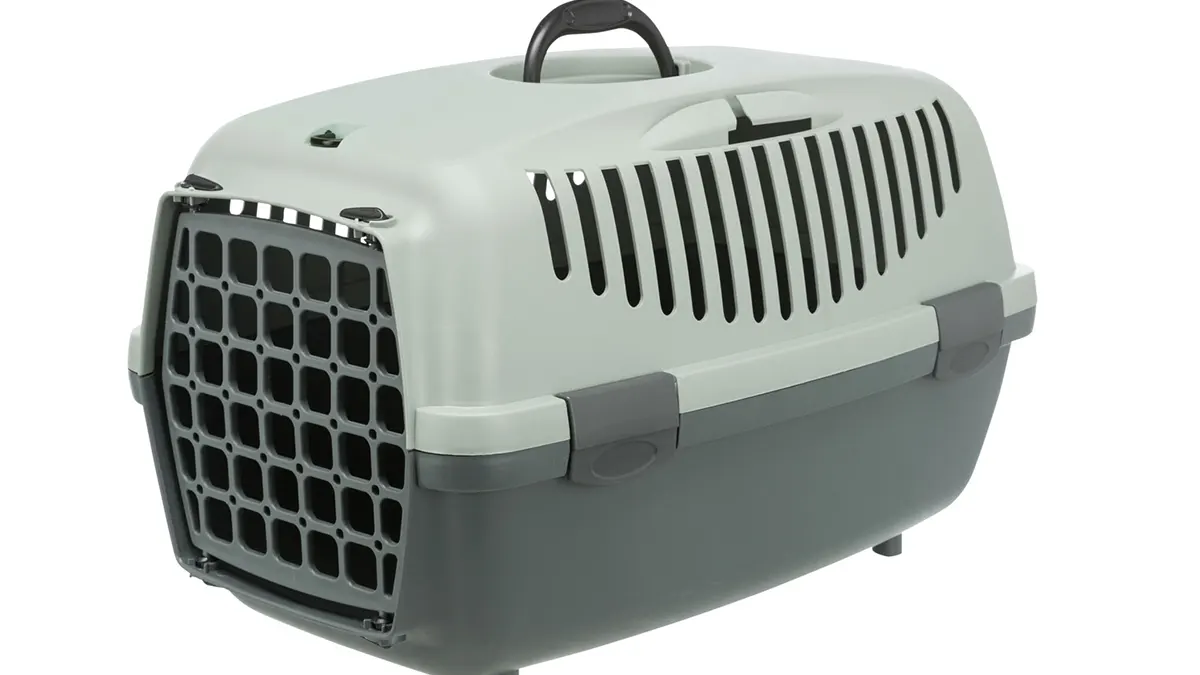 Transportín para mascotas pequeñas / gatos - 48x32×31cm