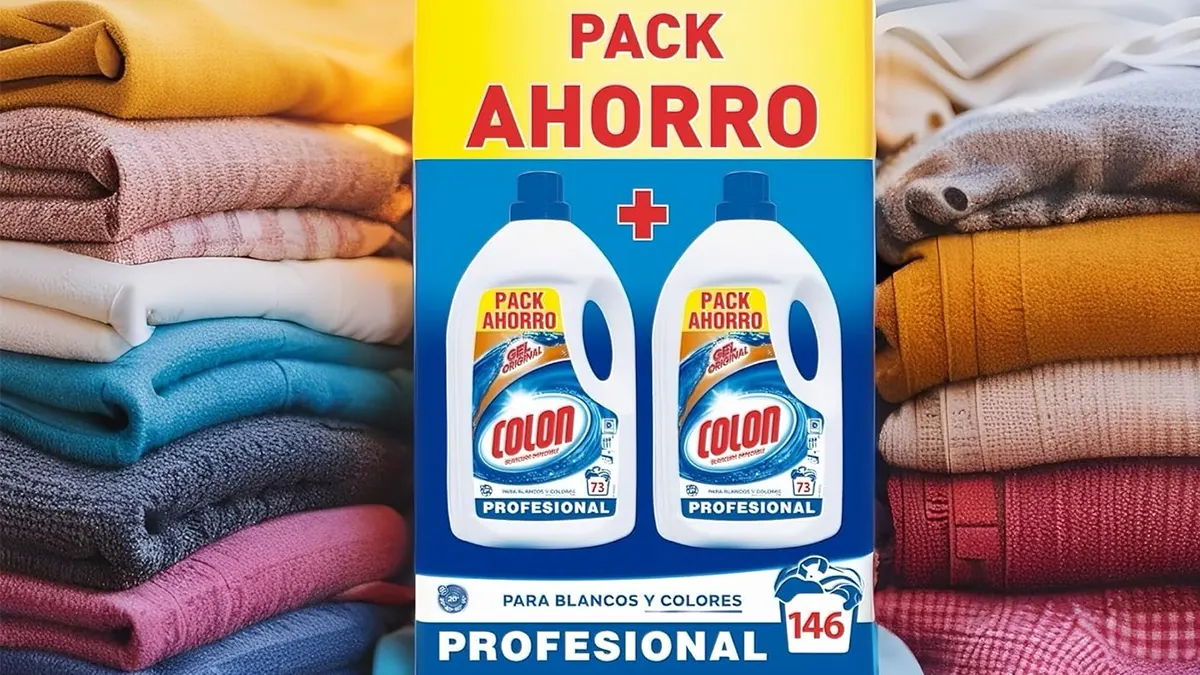 146 dosis Colon Gel - detergente líquido para lavadora