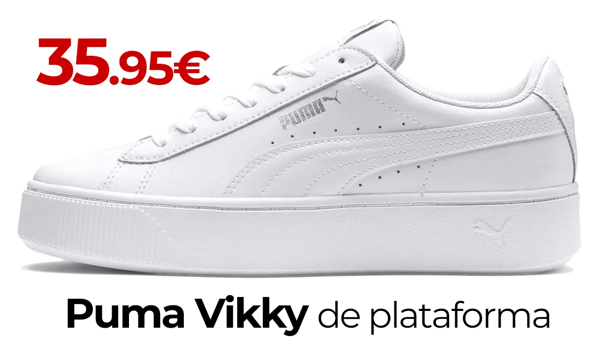 Zapatillas Puma Vikky mujer de plataforma
