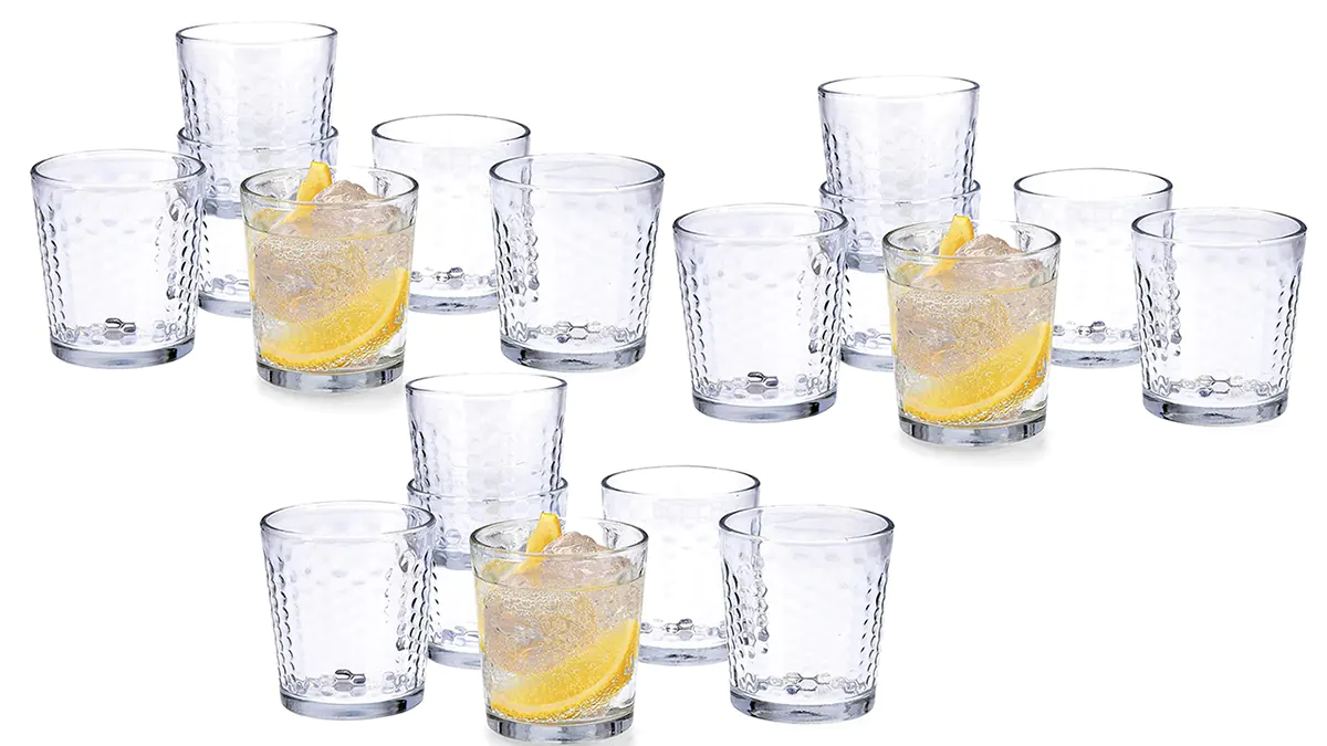 18 vasos de cristal 26cl Luminarc
