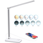 Lámpara led táctil con batería, temporizador portátil