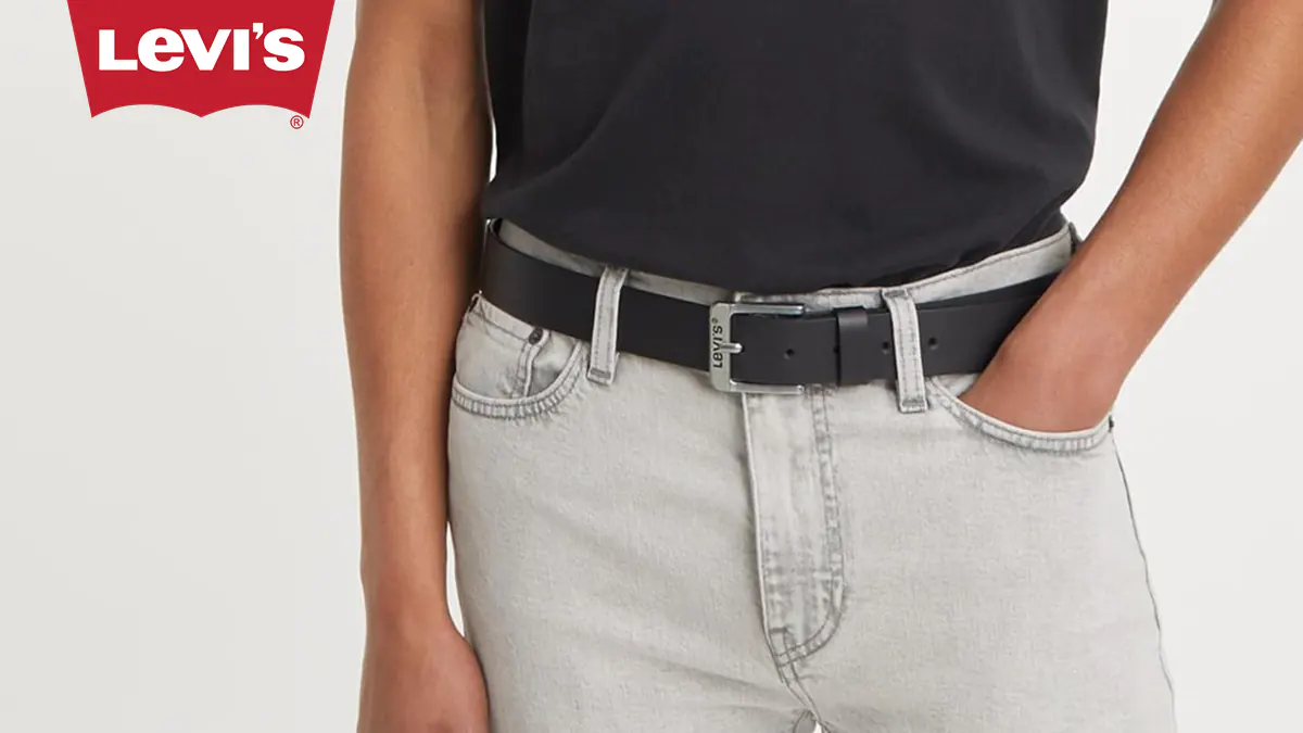 Cinturón Levi's Free para hombre - 100% cuero