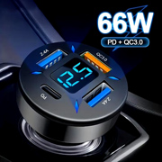 cargador 4 usb coche