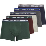Pack 5 bóxer Jack & Jones para hombre