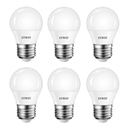 Pack 6 bombillas LED E27 