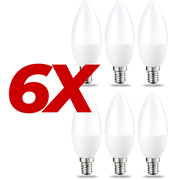 6 bombillas e14 vela amazon basics led