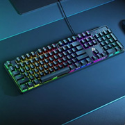 teclado mecánico interruptores azules