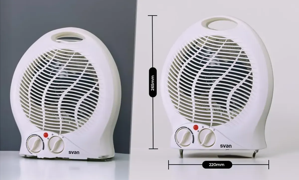 Termoventilador con termostato 2000W - con modo frío