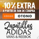 zapatillas Adidas, Vans y Reebok