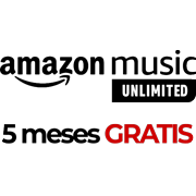 5 meses de Amazon Music Unlimited