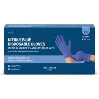 100 guantes de nitrilo AmazonBasics - sin polvo