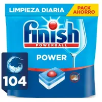 104 pastillas para lavavajillas Finish