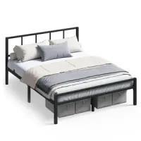 Cama con cabecero y piecero - 190x135cm - silenciosa