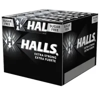200 caramelos Halls Menta Extra Fuerte