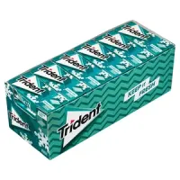 Pack 24 paquetes de chicles Trident Extreme Menthol sin azúcar
