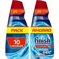 70 dosis -  Finish Gel lavavajillas Todo en 1