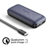 Batería USB 10000mAh con entradas y salidas Quick Charge 3.0 USB-A USB-C Batería USB 10000mAh con entradas y salidas Quick Charge 3.0 USB-A USB-C