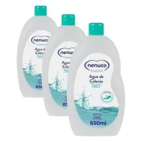 3 Botes 650ml de colonia Nenuco original