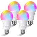 4 Bombillas LED WiFi RGB - control por APP / Alexa / Google Home