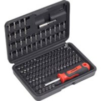 destornillador con 128 puntas intercambiables