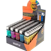 50 encendedores con llama ajustable - con envío