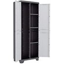 Armario escobero multiusos Keter con 3 baldas ajustables - 173cm x 68cm x 39cm