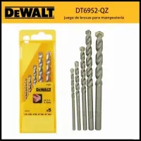5 Brocas Dewalt para ladrillo / hormigón