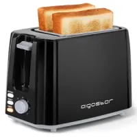 Tostadora Aigostar con 2 ranuras de 13cm x 3.4cm - 750W