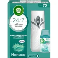 70 días Ambientador automático Air Wick Freshmatic + recambio Nenuco