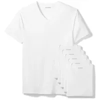 Pack 6 camisetas interiores Amazon para hombre