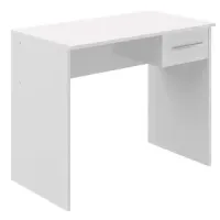 Escritorio con cajón - 90x50x73cm - blanco
