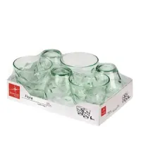 Pack 6 vasos de cristal 26cl Bormioli