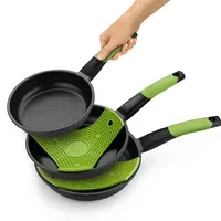 Set 3 sartenes Bra Prior 18, 22 y 26 cm - aluminio fundido antiadherente