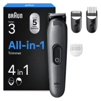 Braun AIO3500 recortadora inalámbrica para cara y cabello